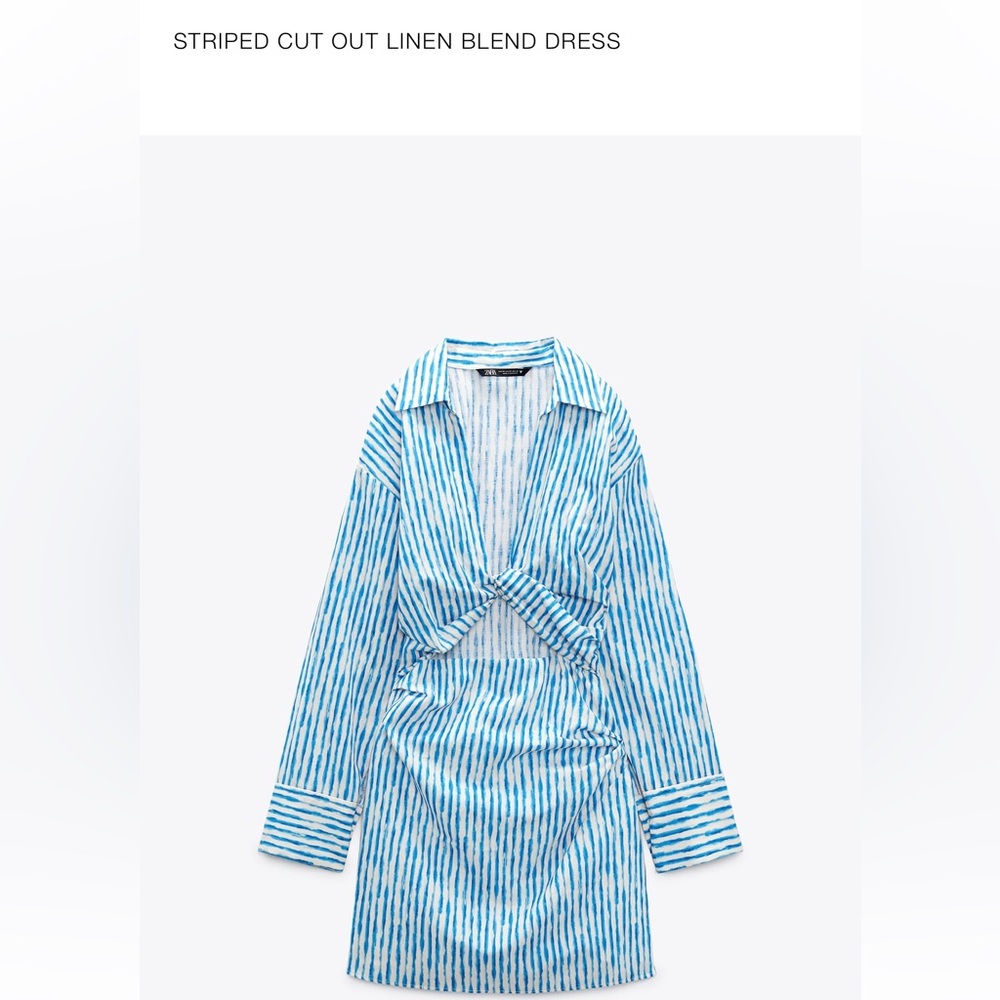 Zara cut out dress
